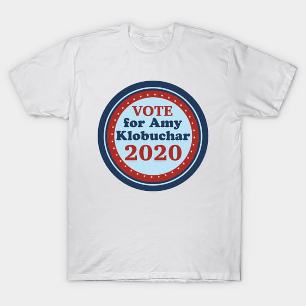 Vote Amy Klobuchar 2020 T-Shirt by epiclovedesigns